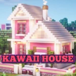 craftsman:kawaii house android application logo